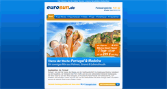 Desktop Screenshot of newsletter.eurosun.de