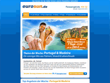 Tablet Screenshot of newsletter.eurosun.de